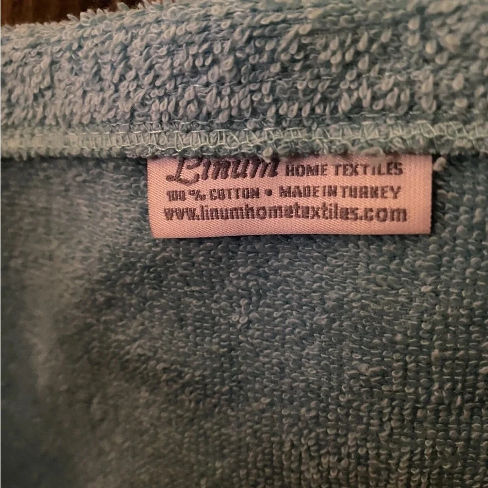 Woman’s Linum Home Textiles Turkish Cotton Aqua Terry Body Wrap NWT!!